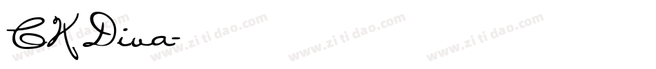 CK Diva字体转换